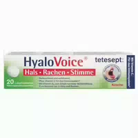 Tetesept Hyalovoice Hals Rachen Stimme Lutschtabl 20 St