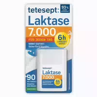 Tetesept Laktase 7 000 Langzeit Depot | 90 Tabletten 90 st