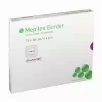 Mepilex Grenze Steril 15 cm X 15 cm
