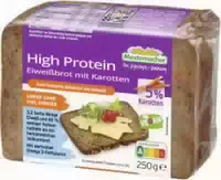 Mestemacher High Protein Eiweißbrot mit Karotten