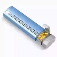 Metall Tablettenbox 7 Tage Regenbogen Wasserdicht Pillenbox 1 st