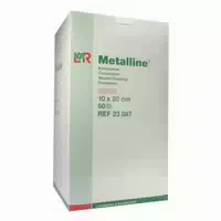Metalline Kompressen 10x20 cm Steril 50 st