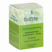 Methylcobalamin Vitamin B12 100 Μg Kapse 60 st