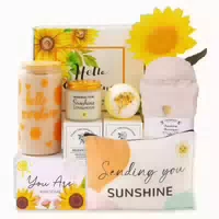 Meimucul Geschenkset Frauen Sonnenblume Wellness Geburtstag 1 st