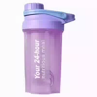 Protein Shaker 600ml für Supplement Shakes mit Drehverschlus 1 st