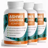 Profuel Ashwagandha Komplex mit Ksm 66 2x 120 Kapseln 240 st