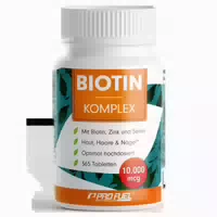Profuel Biotin Hochdosiert 10 000mcg Tabletten Zink Selen 365 st