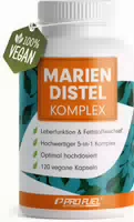 Profuel Mariendistel Komplex Kapseln Hochdosiert 5 Fach Komplex Kapseln