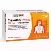 Mexalen Rapid 500mg Filmtabletten