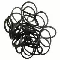 Mezzo Gummibänder Schwarz X2000