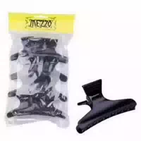 Mezzo Krokodilklemmen Großes Modell Schwarz