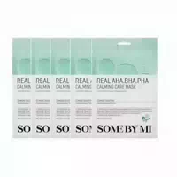Some By Mi Real Aha Bha Pha Calming Care Mask 1pc 5ea Set