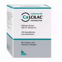 Calcilac 500mg 400 I E 100 St Kautabletten