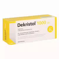 Dekristol 1 000 I E Tabletten