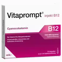Vitaprompt Injekt B 12 1000 Μg 10x1 Ml Injektionslösung