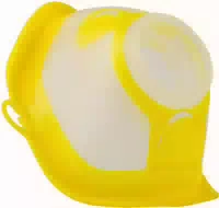 Microdrop Rf7 Softmaske Kind Gelb Transparent 1 Stück