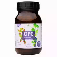 Microflorana Opc Vitamin C Kapseln Opc Traubenkernextrakt Hplc Natürlich, Hochdosiert & Vegan