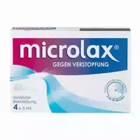 Microlax Abführmittel bei Verstopfung