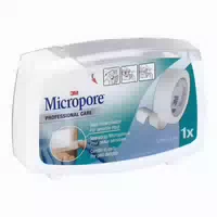 Micropore Vliespfl 5 Mx1,25 cm mit Abr 1530 0d