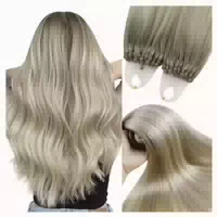 Extensions Microring 35 cm Micro 4 Micro 2 Aschblond Highlig 1 st