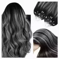 Microring Extensions 35 cm Micro 4 Micro 3 #braun Balayage H 1 st