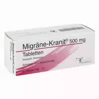 Migräne Kranit 500mg 50 St Tabletten