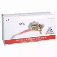 Nasara Kinesiotape 5 Cmx5 M Rot 6 St