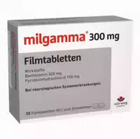 Milgamma 300 mg Vitamin B1 100 mg Vitamin B6