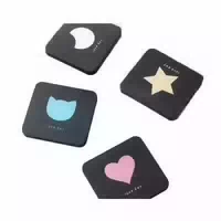 Mingxier Cartoon Pocket Mirror Random Colour 1 Stück