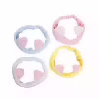 Mingxier Cat Ears Face Wash Headband Random Colour 1 Stück