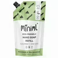 Miniml Handseife Gurke & Aloe Vera 1l Nachfüllpackung