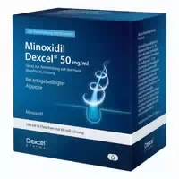 Minoxidil Dexcel 50 mg ml Spray für Männer