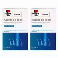 Minoxidil Doppelherzpharma für Männer 50 mg ml Lösung