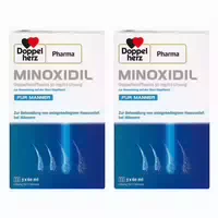 Minoxidil Doppelherzpharma für Männer 50 mg ml Lösung