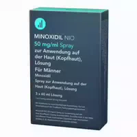Minoxidil Nio 50mg Ml Spray Zur Anwendung Auf Der Kopfhaut
