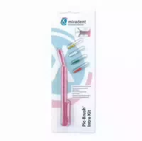 Miradent Interd Pic Brush Intro Kit Pink Tra 1h 4b