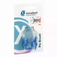 Miradent Interdentalbã¼rsten Pic Brush Ersatzbã¼rsten Large Blau