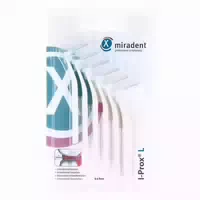 Miradent Interdentalbürste I Prox L 0,6 Mm Weiss