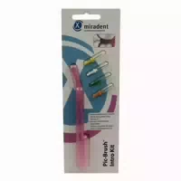 Miradent Interdentalbã¼rsten Pic Brush Intro Kit Pink Transparent