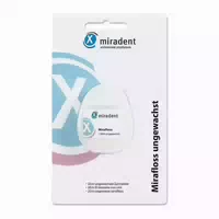 Miradent Zahnseide Mirafloss Ungewachst 1 st
