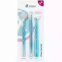 Miradent Pflegeset I Prox Care Blau Transparent 3er Set