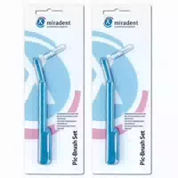 Miradent Interdentalbürste Pic Brush 1er Set Gelb 1 st