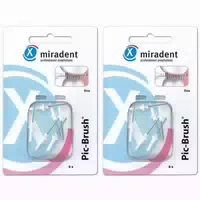 Miradent Interdentalbürsten Pic Brush Ersatzbürsten Large Blau 12 st