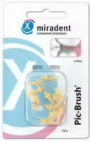 Miradent Picbrush X Fine Gelb 12 Stück