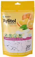 Miradent Xylitol Chewing Gum Refill Frucht 200 Stück