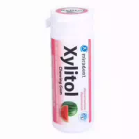 Miradent Xylitol Chewing Gum Wassermelone 30 St Kaugummi