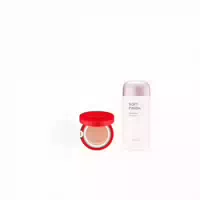 Missha All Around Safe Block Soft Finish Sun Milk Spf50 Pa 70ml X Missha Velvet Finish Cushion Spf50 Pa 15g 21