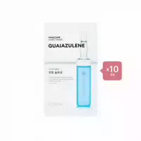 Missha Mascure Solution Sheet Mask Guaiazulene 1pc 10ea Set