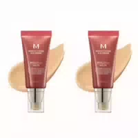 Missha m Perfect Cover Bb Cream Spf42 Pa 50ml #25 Warm Beige 2ea Set
