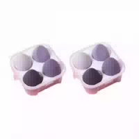 Misslady Set Of Four Beauty Sponge 4pcs Set Random Color 2ea Set